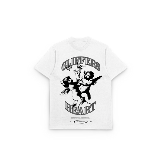 "A Cliffers Heart" - CliffSide Premium White Tee